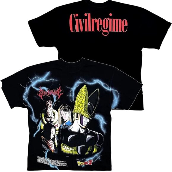 Civil Regime X Dragon Ball Z Collab SOLD OUT Oversized Japan New in Bag Medium - Picture 1 of 12